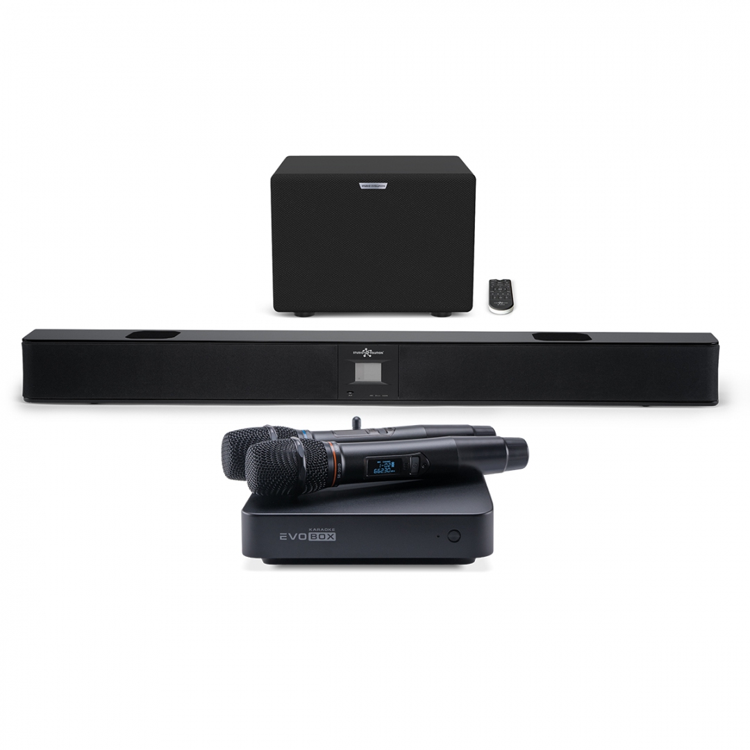 караоке-комплект EVOBOX Plus + EvoSound Bar (саундбар с караоке) в Перми