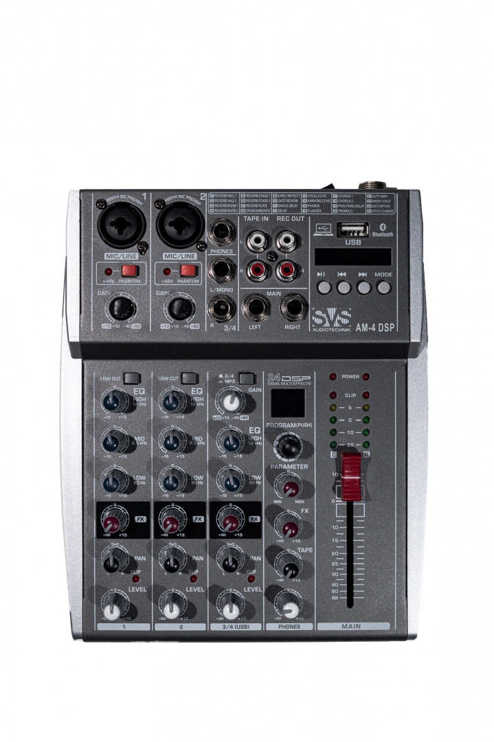 SVS Audiotechnik mixers AM-4 DSP Аналоговый микшерный пульт, 4-канала в Перми