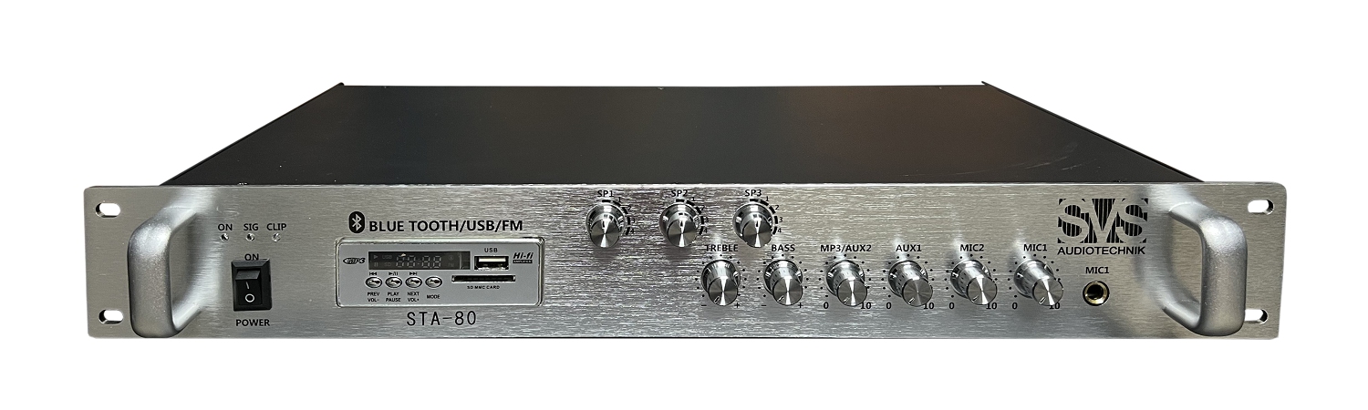 SVS Audiotechnik STA-80 Микшер-усилитель для систем Public Address в Перми
