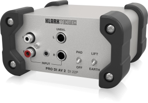 Klark Teknik DI 22P пассивный стерео директ-бокс в Перми